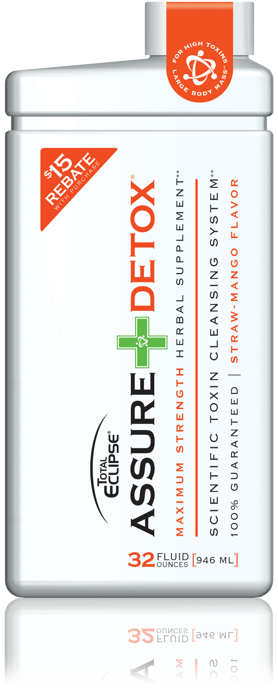 Assure Detox One Step Cleansing Drink 32oz Total Eclipse Detox