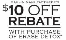 Erase Detox Mail-In Rebate